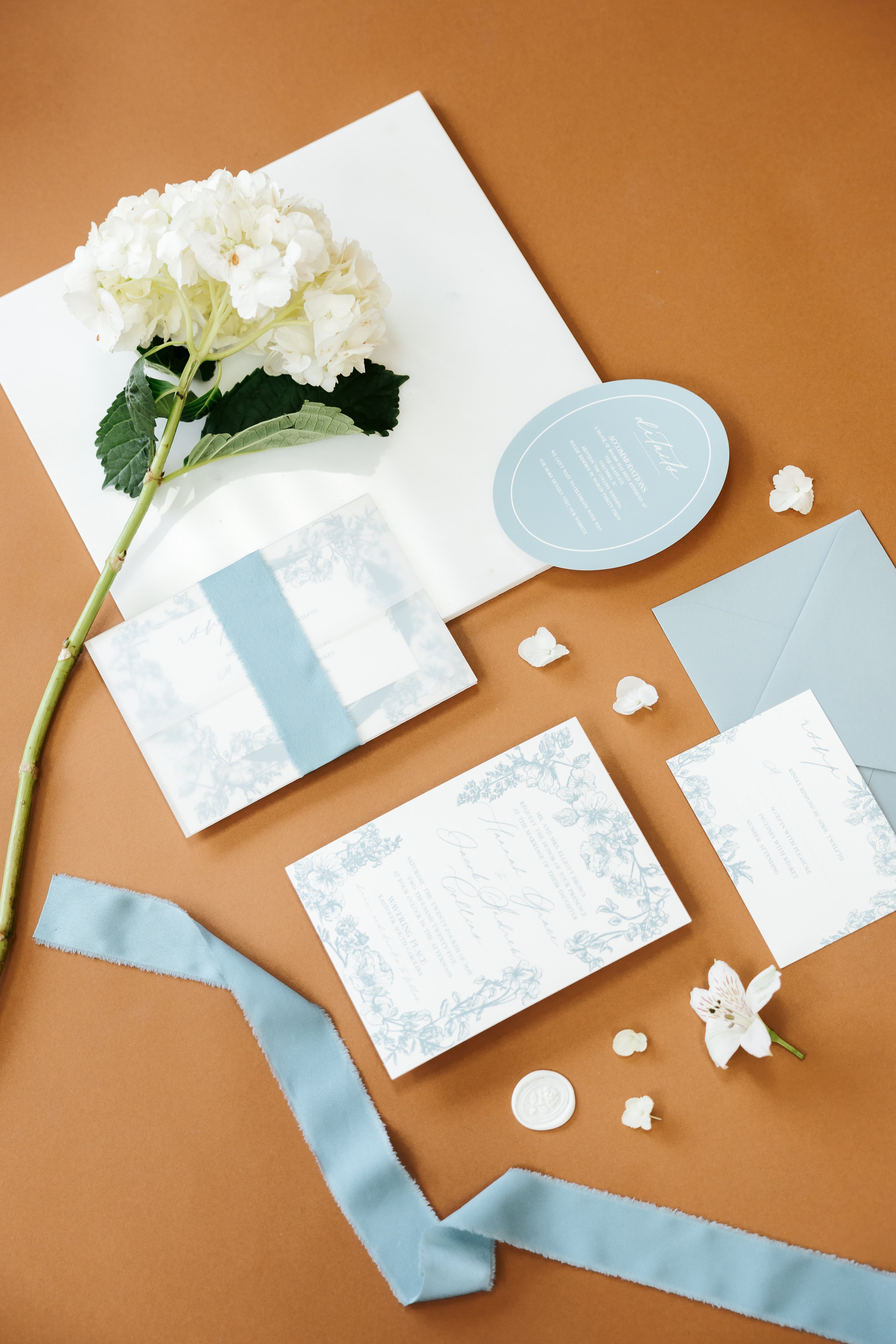 The Dogwood Semi-Custom Invitation Suite