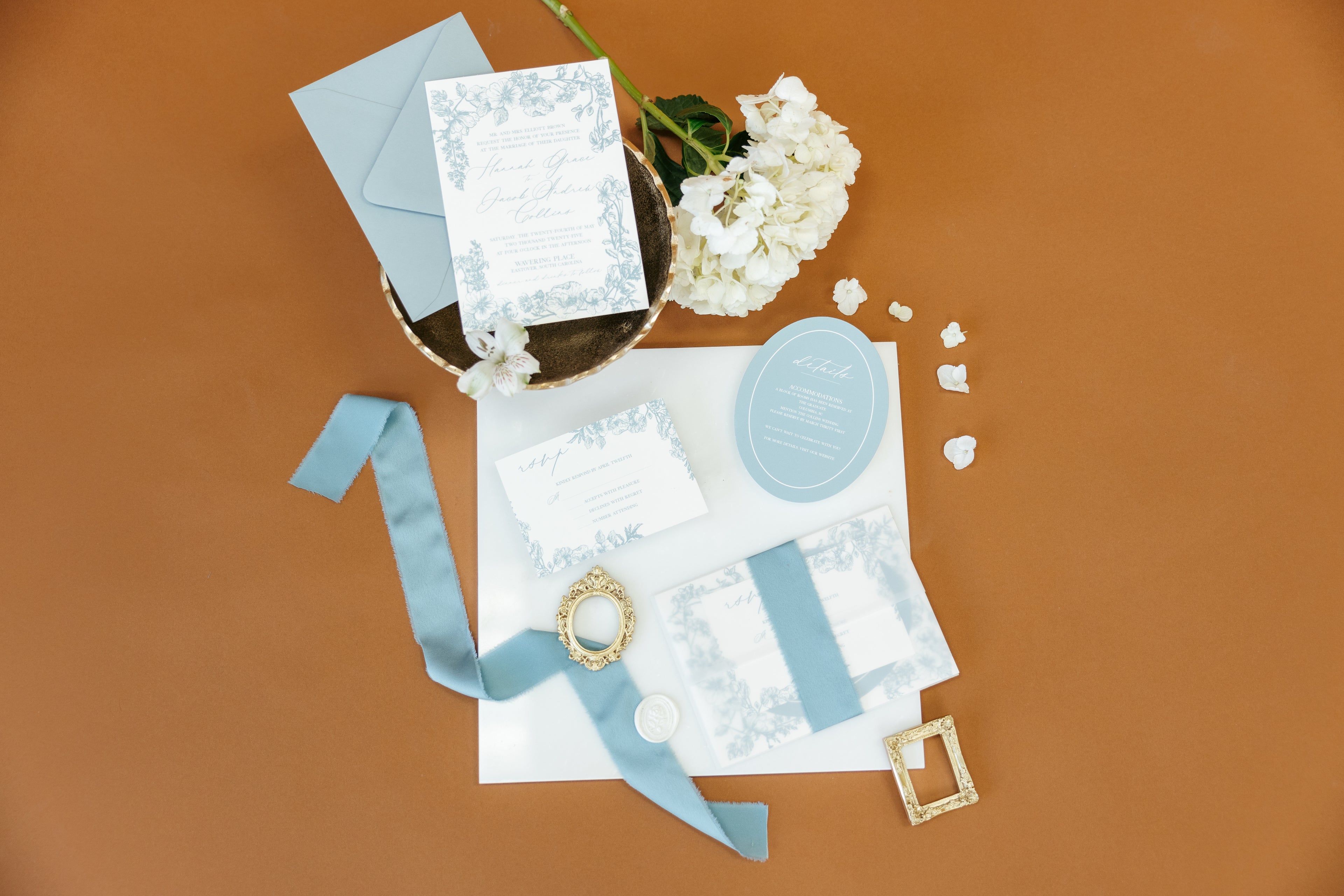 The Dogwood Semi-Custom Invitation Suite