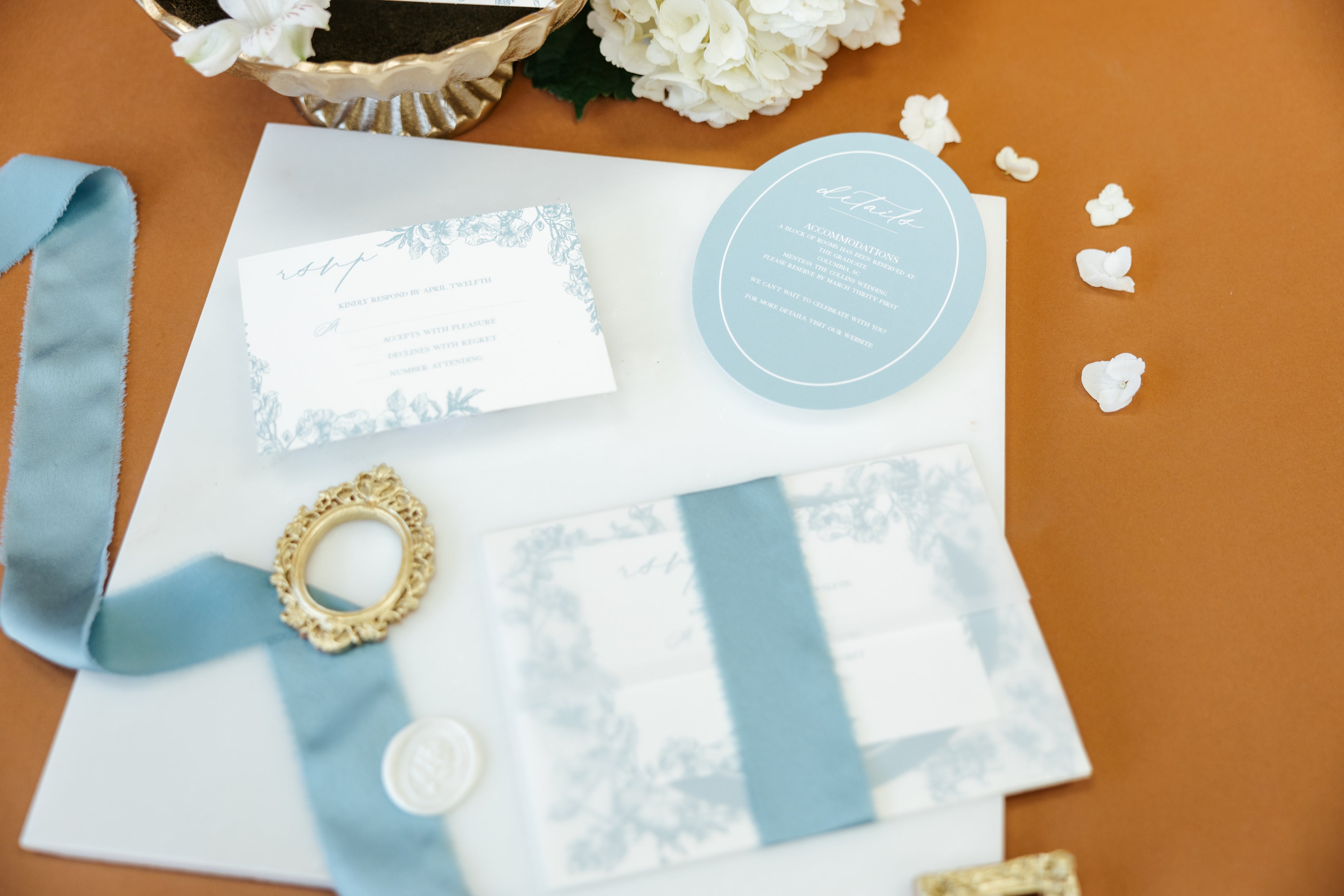 The Dogwood Semi-Custom Invitation Suite
