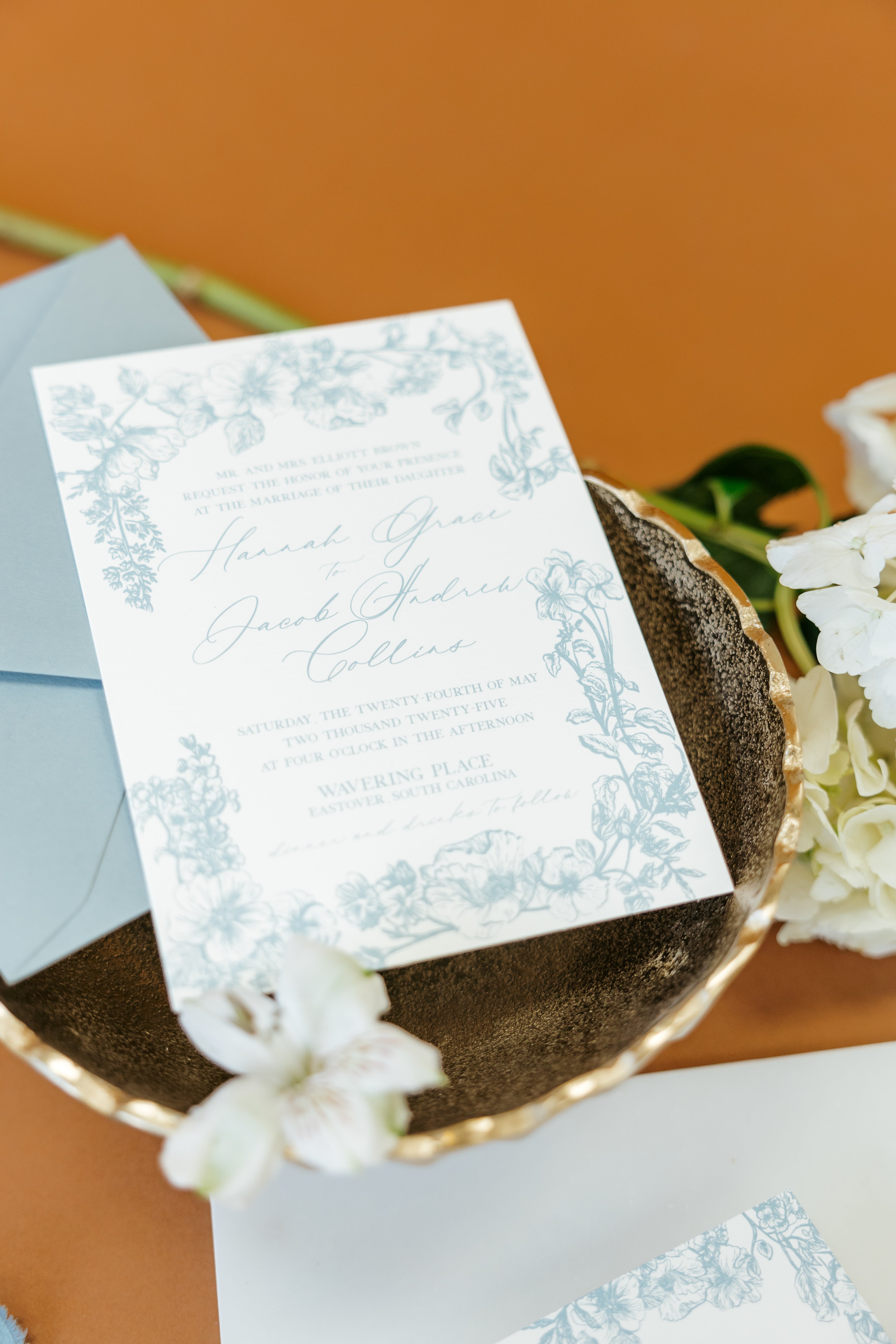 The Dogwood Semi-Custom Invitation Suite