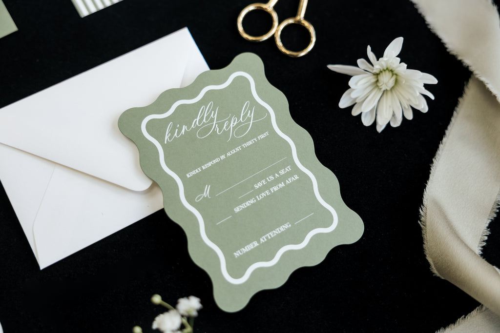 The Willow Semi-Custom Invitation Suite